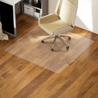 HOMCOM Διάφανο Πλαστικό Χαλάκι Προστασίας Δαπέδου 120x120 cm για Κα... HOMCOM Διάφανο Πλαστικό Χαλάκι Προστασίας Δαπέδου 120x120 cm για Κα...