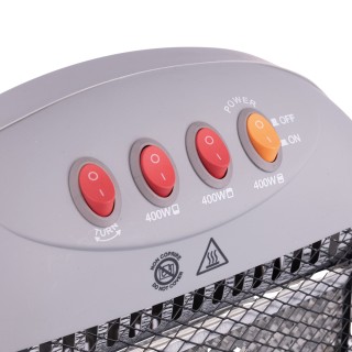 Kooper Ηλεκτρική σόμπα 3 στοιχεία θέρμανσης περιστρεφόμενη βάση αντ...