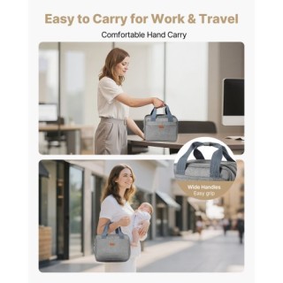 VEVOR Φορητή Τσάντα Θήλαστρου VEVOR, 11.4 x 6.3 x 8.3 in, Περιλαμβά...