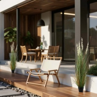 VEVOR Σετ 2 Ψεύτικα Φυτά Καλαμιού 1194mm σε Γλάστρα, Premium PVC Πρ... VEVOR Σετ 2 Ψεύτικα Φυτά Καλαμιού 1194mm σε Γλάστρα, Premium PVC Πρ...