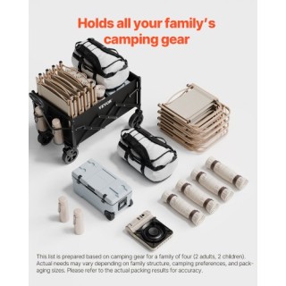 VEVOR Καροτσάκι Κήπου 120L & 225LBS Βαρέως Τύπου Μαύρο ZDHYBXSSTCHS... VEVOR Καροτσάκι Κήπου 120L & 225LBS Βαρέως Τύπου Μαύρο ZDHYBXSSTCHS...