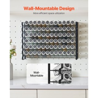 VEVOR Οργανωτής Μπαχαρικών για Ντουλάπι Κουζίνας 23x16 ιντσών TMSDL...