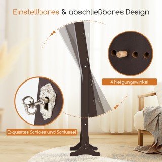 Costway Ντουλάπα με Ολόσωμο Καθρέφτη και LED Φωτισμό για Κοσμήματα ... Costway Ντουλάπα με Ολόσωμο Καθρέφτη και LED Φωτισμό για Κοσμήματα ...