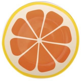 Villa DEste Σετ 6 τμχ  Πιάτο φρούτων από πορσελάνη Fruit Life 5921916