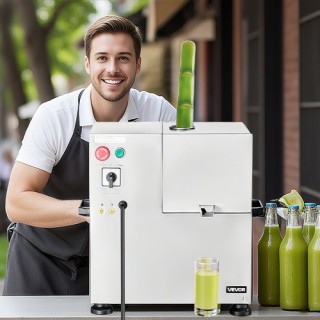 VEVOR Ηλεκτρικός Αποχυμωτής Ζαχαροκάλαμου 800W – 4 Κύλινδροι, 661 Λ...