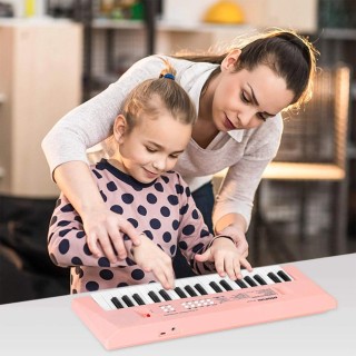 BAKAJI Φορητό Πιάνο Πλήκτρων 37 Πλήκτρων με Μικρόφωνο Εκπαιδευτικό... BAKAJI Φορητό Πιάνο Πλήκτρων 37 Πλήκτρων με Μικρόφωνο Εκπαιδευτικό...