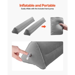 VEVOR Φουσκωτό Προστατευτικό Κάγκελο Κρεβατιού 47.4 ιντσών για Νήπι...