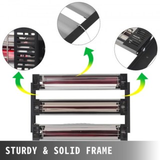 VEVOR 3x Λάμπα Υπέρυθρης Θέρμανσης 3kW  3G3000WKQD0000001V2