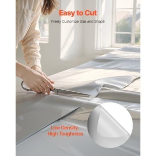 VEVOR Ρολό Πλαστικού 8Mil 6.5 x 164 FT Βαρέως Τύπου Πολυαιθυλένιο Γ...