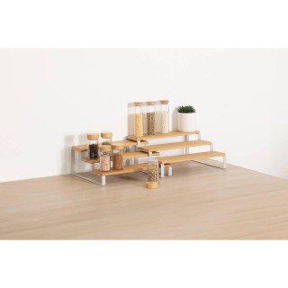 5FIVE Simply smart Επεκτάσιμη Ραφιέρα Μπαχαρικών από Ξύλο σε Φυσική...