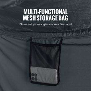 VEVOR Σκηνή Κρεβατιού με 4 Πόρτες, Αναπνεύσιμη και Ελαφριά, με Μαύρ... VEVOR Σκηνή Κρεβατιού με 4 Πόρτες, Αναπνεύσιμη και Ελαφριά, με Μαύρ...