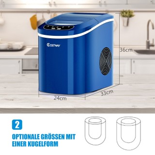Costway Φορητή και Αποδοτική Παγομηχανή για Κουζίνες και Εκδηλώσει... Costway Φορητή και Αποδοτική Παγομηχανή για Κουζίνες και Εκδηλώσει...