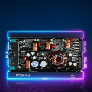 VEVOR Τετρακάναλος Γεφυρώσιμος Ενισχυτής Αυτοκινήτου, Class D, έως ...