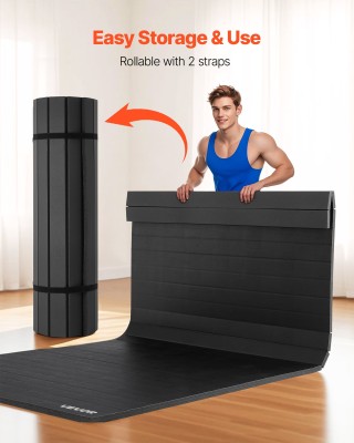 VEVOR Πατώματα Ρολού Γυμναστικής Πολεμικών Τεχνών 3x1.5m PMKSJD105F...