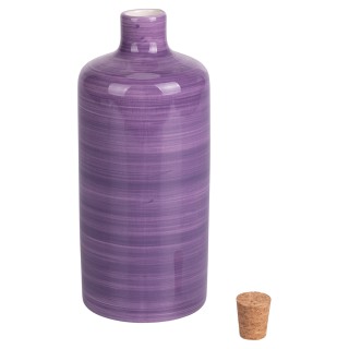 Villa DEste  Κυλινδρική φιάλη λαδιού 866 ml από κεραμικά με φελλό D...