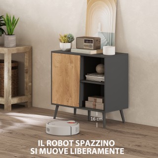 HOMCOM Μοντέρνα Κρεντέντζα 80x39x76 εκ, Γκρι Σκούρο 83B-262V00CG HOMCOM Μοντέρνα Κρεντέντζα 80x39x76 εκ, Γκρι Σκούρο 83B-262V00CG