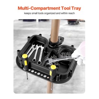 VEVOR Ρυθμιζόμενη Βάση Επισκευής Ποδηλάτου 110 lb με Δίσκο Εργαλείω... VEVOR Ρυθμιζόμενη Βάση Επισκευής Ποδηλάτου 110 lb με Δίσκο Εργαλείω...