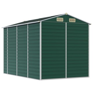 vidaXL Αποθήκη Κήπου Πράσινη 191 x 300 x 198 εκ. από Γαλβανισμένο Α...