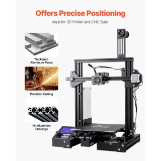 VEVOR 5 Τεμάχια 47.2 ιντσών (1200 mm) T Slot 2040 Ανοδιωμένη Αλουμι... VEVOR 5 Τεμάχια 47.2 ιντσών (1200 mm) T Slot 2040 Ανοδιωμένη Αλουμι...