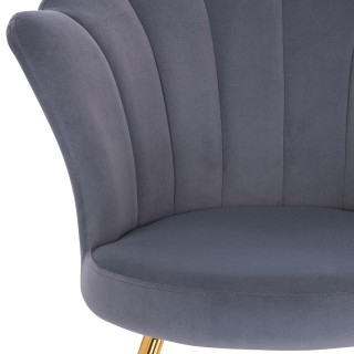 BAKAJI Πολυθρόνα Καρέκλα Χαλάρωσης με Πλάτη και Κάθισμα από Γκρι Β... BAKAJI Πολυθρόνα Καρέκλα Χαλάρωσης με Πλάτη και Κάθισμα από Γκρι Β...