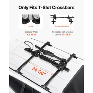 VEVOR Αναδιπλούμενη Βάση Ποδηλάτου Οροφής Αυτοκινήτου Βαρέως Τύπου ...