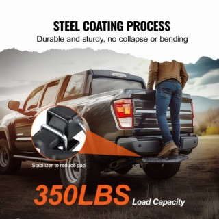 VEVOR Σκαλοπάτι Ρυμούλκησης για 2 Υποδοχή Προφυλακτήρα Αυτοκινήτου ...