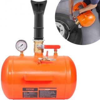 VEVOR Φουσκωτής Ελαστικών 5L με Μανόμετρο, 145 PSI για Αυτοκίνητα &... VEVOR Φουσκωτής Ελαστικών 5L με Μανόμετρο, 145 PSI για Αυτοκίνητα &...