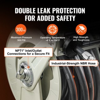 VEVOR Ρετράκ Ντίζελ 1x50, 300 PSI CYRGJP50FT1IL07HKV0 VEVOR Ρετράκ Ντίζελ 1x50, 300 PSI CYRGJP50FT1IL07HKV0