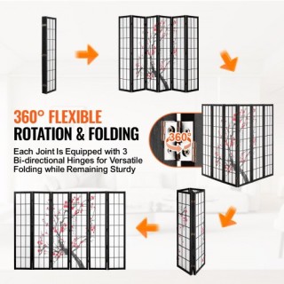 VEVOR  Ιαπωνικό Διαχωριστικό Δωματίου 6 Πάνελ RSPF6MBLXTA0U7GKTV0