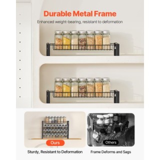 VEVOR Οργανωτής Μπαχαρικών Τοίχου 4τμχ TMSDLJHSTZ4CY0SXYV0