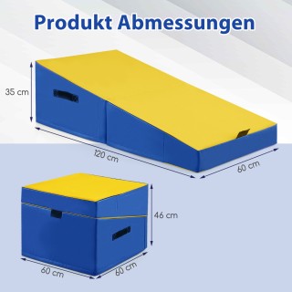 Costway Πτυσσόμενο Στρώμα Γυμναστικής με Εργονομικό Σχεδιασμό και Α...