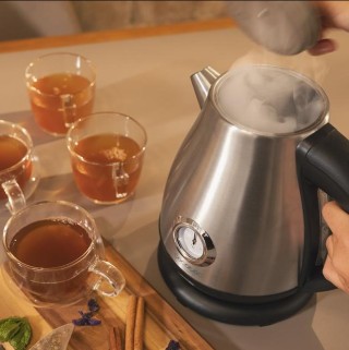 Βραστήρας 1,7 Lt 2200 W Thermosense 620 Retro Steel Cecotec CEC-01458 Βραστήρας 1,7 Lt 2200 W Thermosense 620 Retro Steel Cecotec CEC-01458