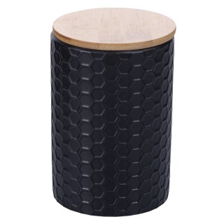 Villa DEste  Σετ 3 βαζάκια 750 ml από κεραμικό υλικό με καπάκι από ...