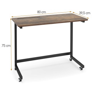 Costway Κινητό Βοηθητικό Τραπέζι με Ρόδες για Laptop με Αποθηκευτικ... Costway Κινητό Βοηθητικό Τραπέζι με Ρόδες για Laptop με Αποθηκευτικ...