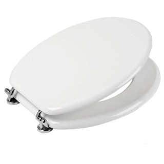 BAKAJI Καπάκι Τουαλέτας Οικουμενικό Καπάκι WC Ξύλινο MDF Λευκό Βαρύ... BAKAJI Καπάκι Τουαλέτας Οικουμενικό Καπάκι WC Ξύλινο MDF Λευκό Βαρύ...