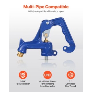 VEVOR  Αντικατάσταση Κεφαλής Βρύσης Αντιπαγετική Εξωτερική  TYXFSLD...