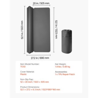 VEVOR Φουσκωτό Προστατευτικό Κάγκελο Κρεβατιού 52 ιντσών για Νήπια ... VEVOR Φουσκωτό Προστατευτικό Κάγκελο Κρεβατιού 52 ιντσών για Νήπια ...