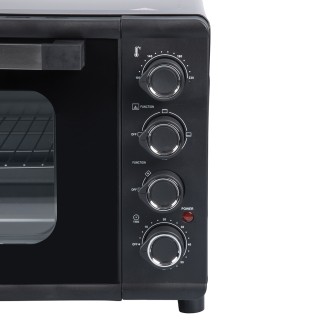 Kooper Ηλεκτρικός φούρνος με αερόθερμο 55 L, σκληρυμένο γυαλί, 3 πρ...