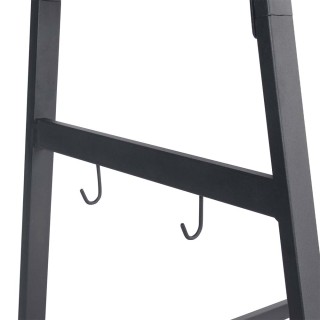 BAKAJI  Γραφείο Τραπέζι Υπολογιστή Ξύλο και Μέταλλο 90x60x150 Σπίτι...