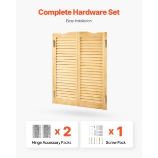 VEVOR Διπλή Πόρτα Swinging Cafe από Πεύκο με Καμάρα - Ήσυχη Λειτουρ... VEVOR Διπλή Πόρτα Swinging Cafe από Πεύκο με Καμάρα - Ήσυχη Λειτουρ...