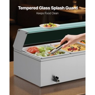 VEVOR Ηλεκτρικός Θερμαντήρας Τροφίμων 1500W από Ανοξείδωτο Ατσάλι μ... VEVOR Ηλεκτρικός Θερμαντήρας Τροφίμων 1500W από Ανοξείδωτο Ατσάλι μ...