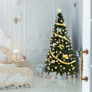 Costway Τεχνητό Χριστουγεννιάτικο Δέντρο από Φιλικό προς το Περιβάλ... Costway Τεχνητό Χριστουγεννιάτικο Δέντρο από Φιλικό προς το Περιβάλ...