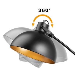 BAKAJI Σύγχρονο Βιομηχανικό Φωτιστικό Δαπέδου Αψίδα Μεταλλικό E27 Μ... BAKAJI Σύγχρονο Βιομηχανικό Φωτιστικό Δαπέδου Αψίδα Μεταλλικό E27 Μ...