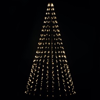 Kooper Σφαιρίδια LED Mantello 308 Θερμό Λευκό, 14 Σειρές, Ύψος 22m,...