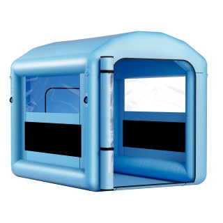 VEVOR Φουσκωτός Θάλαμος Βαφής 3x2.5x2.5m με Ισχυρό Φυσητήρα για Ποδ... VEVOR Φουσκωτός Θάλαμος Βαφής 3x2.5x2.5m με Ισχυρό Φυσητήρα για Ποδ...