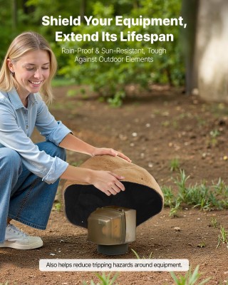 VEVOR Τεχνητό Κάλυμμα Βράχου για Κήπο, Πολυρητίνη, 16x15x10. KXYSZB...