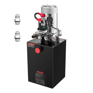 VEVOR Υδραυλική Μονάδα 12L για Ανατροπές, Διπλής Ενέργειας, 22 MPa,...