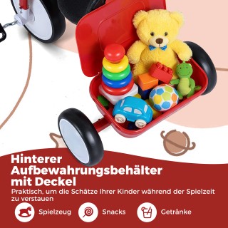 Costway Παιδικό Τρίκυκλο με Φωτιζόμενους Τροχούς, Ρυθμιζόμενο Κάθισ... Costway Παιδικό Τρίκυκλο με Φωτιζόμενους Τροχούς, Ρυθμιζόμενο Κάθισ...