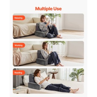 VEVOR Μαξιλάρι Στήριξης Πλάτης με Αφαιρούμενο Προσκέφαλο και 3 Τσέπ... VEVOR Μαξιλάρι Στήριξης Πλάτης με Αφαιρούμενο Προσκέφαλο και 3 Τσέπ...