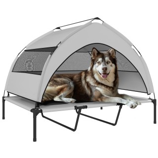 PawHut Κρεβάτι Σκύλου με Αφαιρούμενη Κάλυψη, 122x92x94 εκ, Γκρι/Μαύ... PawHut Κρεβάτι Σκύλου με Αφαιρούμενη Κάλυψη, 122x92x94 εκ, Γκρι/Μαύ...
